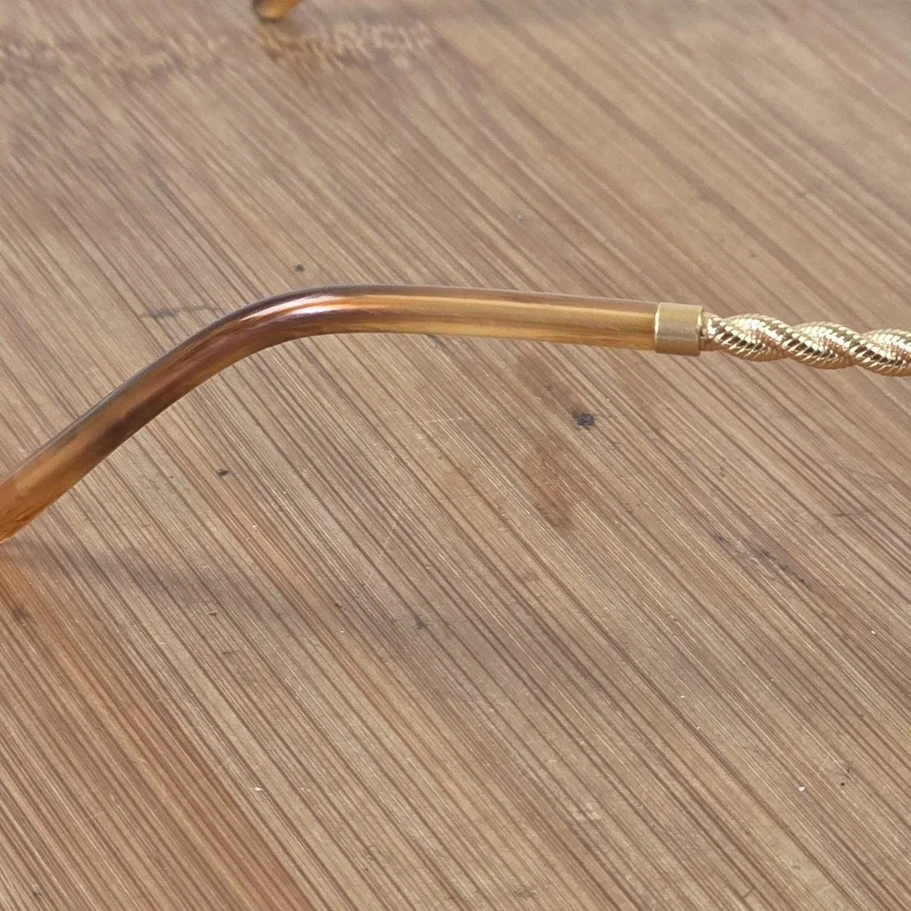 Tory Burch TY 6092 Sunglasses Womens 55-19-140 Gold Tortoise Frames Only